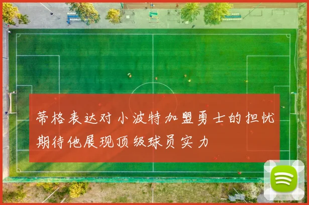 蒂格表达对小波特加盟勇士的担忧期待他展现顶级球员实力